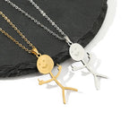 Graffiti Character Punk Necklace