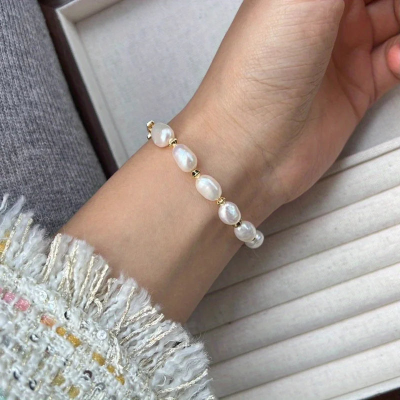 Freshwater Pearl Strand Bracelet