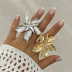Punk Style Flower Ring