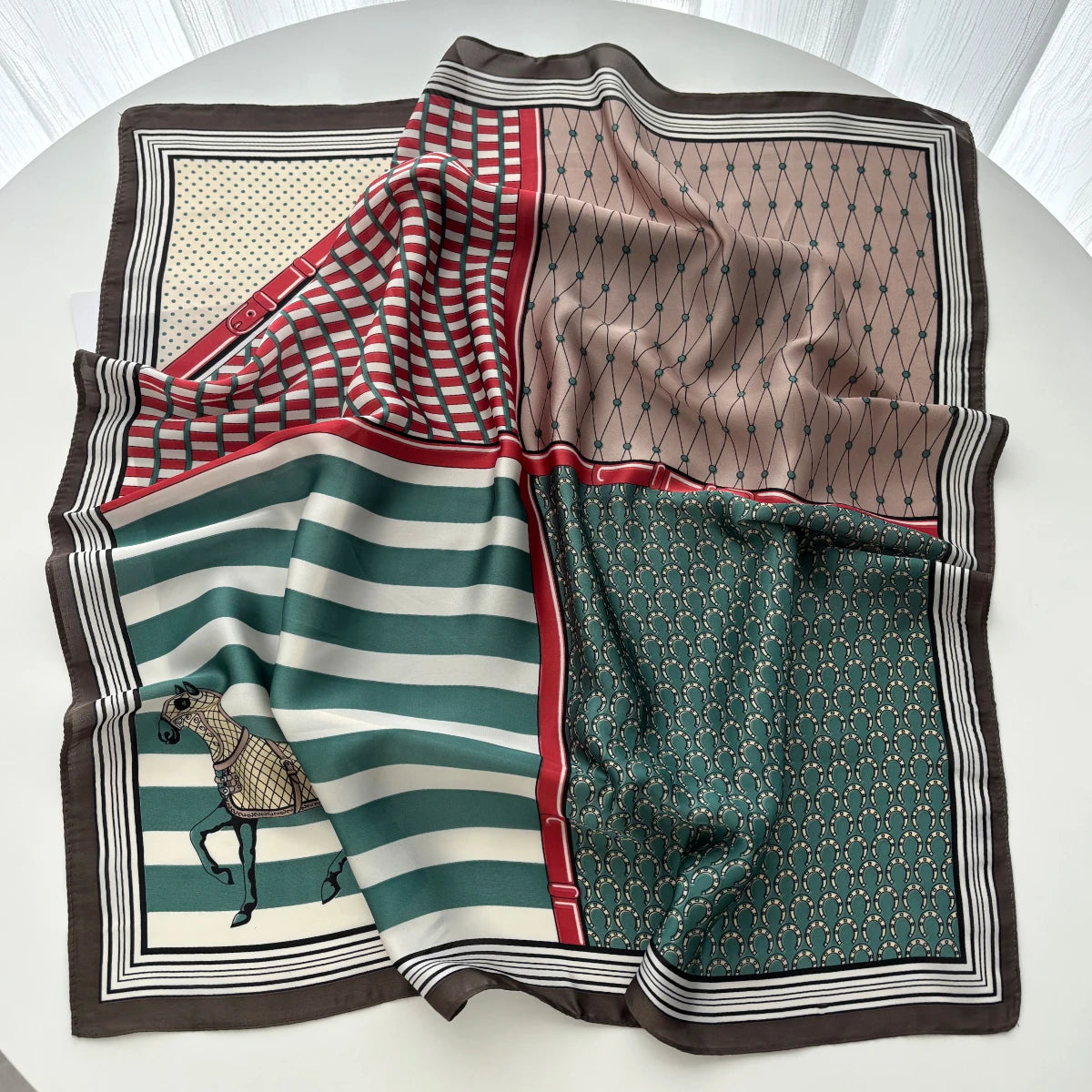 Soft Neck Shawl Square Scarf