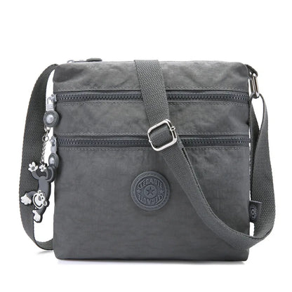 Nylon Shoulder Crossbody Bag