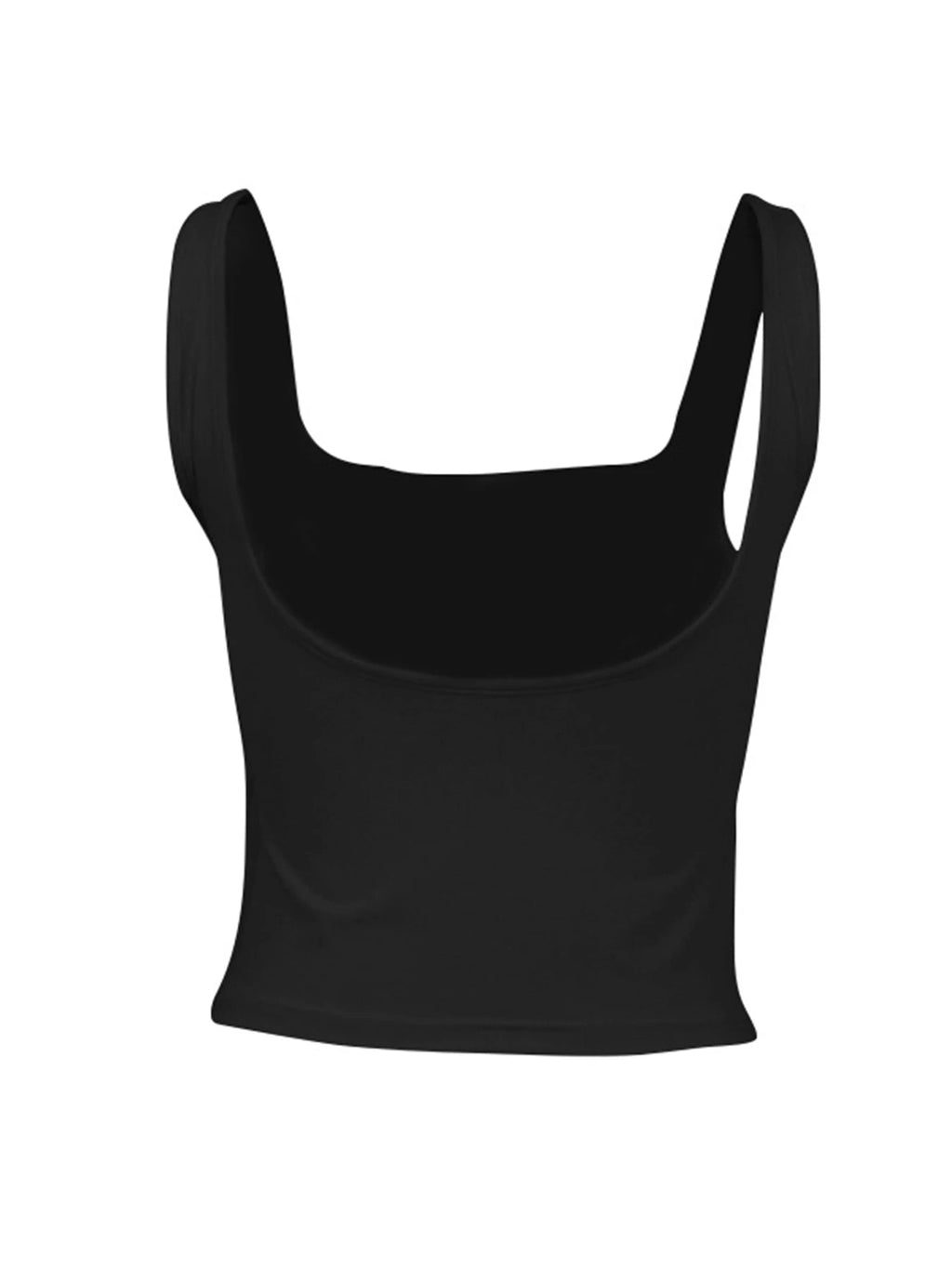 Streetwear Broadcloth Solid Tank Top