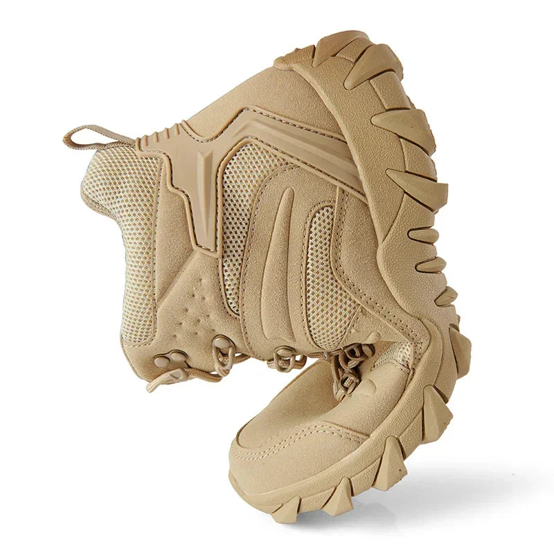 DWZRG Desert High-Top Ankle Boots