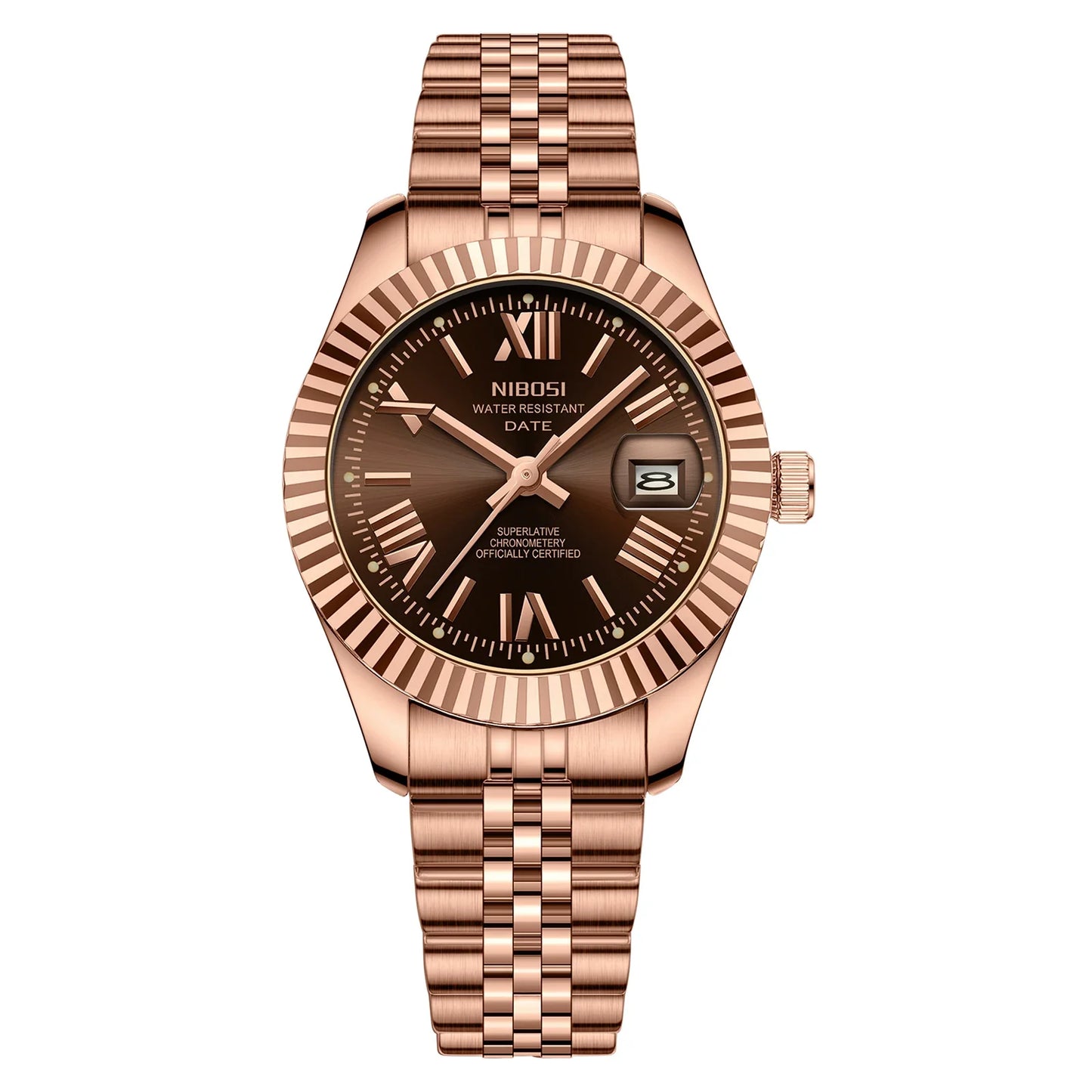 Elegant Gold Quartz Women’s Watch