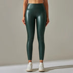Rooftrellen PU Leather Push-Up Leggings