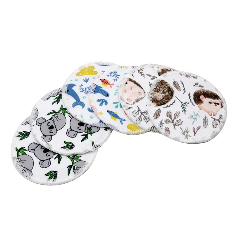 6 Pcs Reusable Nursing Pads