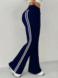 DOHTIH Patchwork Micro-Flare Trousers