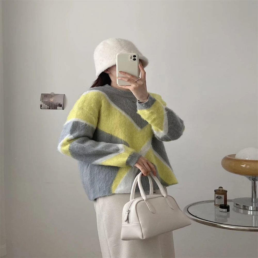 Sweetheart Striped Sweater