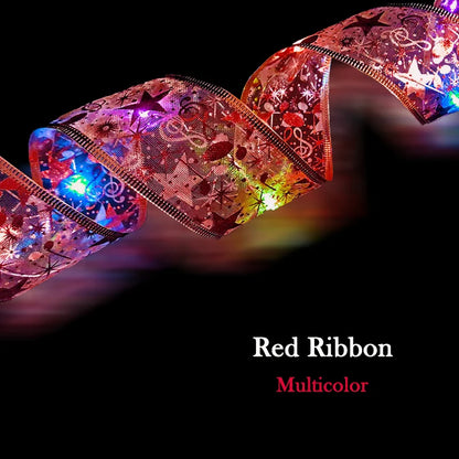 LED Christmas Ribbon Lights