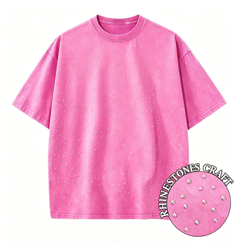 Knit Solid Crew Neck True-To-Size Fit T-Shirt
