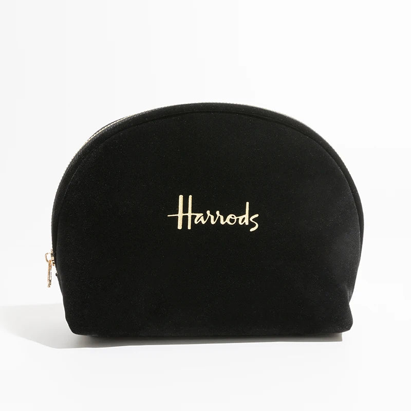 Velvet Letter Clutch