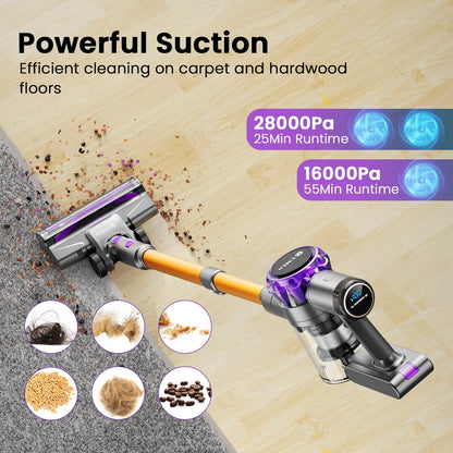 Cordless Touchscreen Vacuum Cleaner