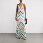 Boho Floral V-Neck Maxi Dress