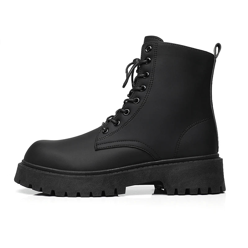 PU Leather Chelsea Boots