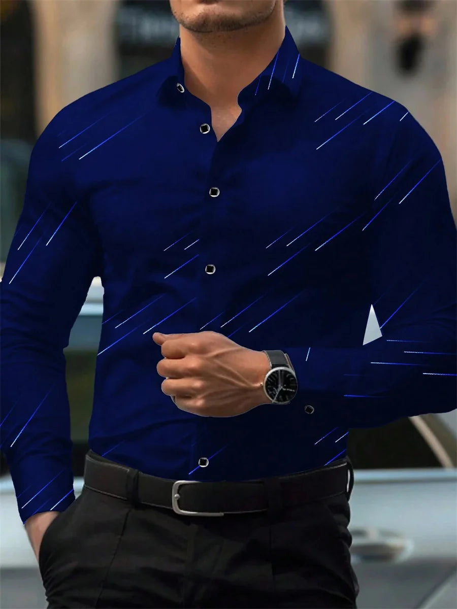 Men's Printed Casual Shirt