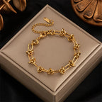 Twist Knot Necklace Bracelet