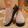 Mid Heel Summer Slides