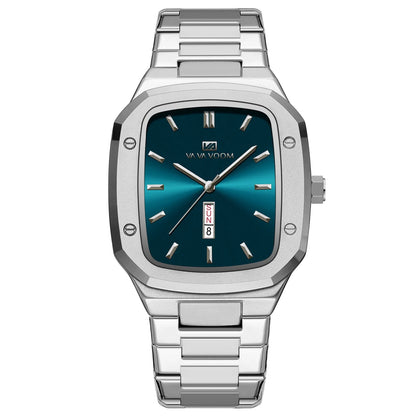 Men’s Square Quartz Wristwatch