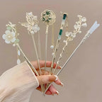 Floral Design Hair Stick