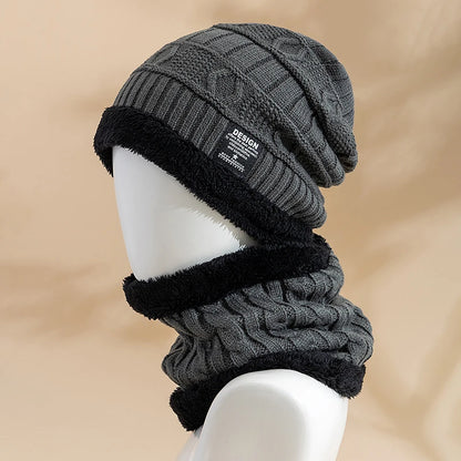 Unisex Plush Lined Winter Beanie