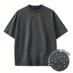 Knit Solid Crew Neck True-To-Size Fit T-Shirt