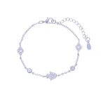 Evil Eye Charm Link Bracelet