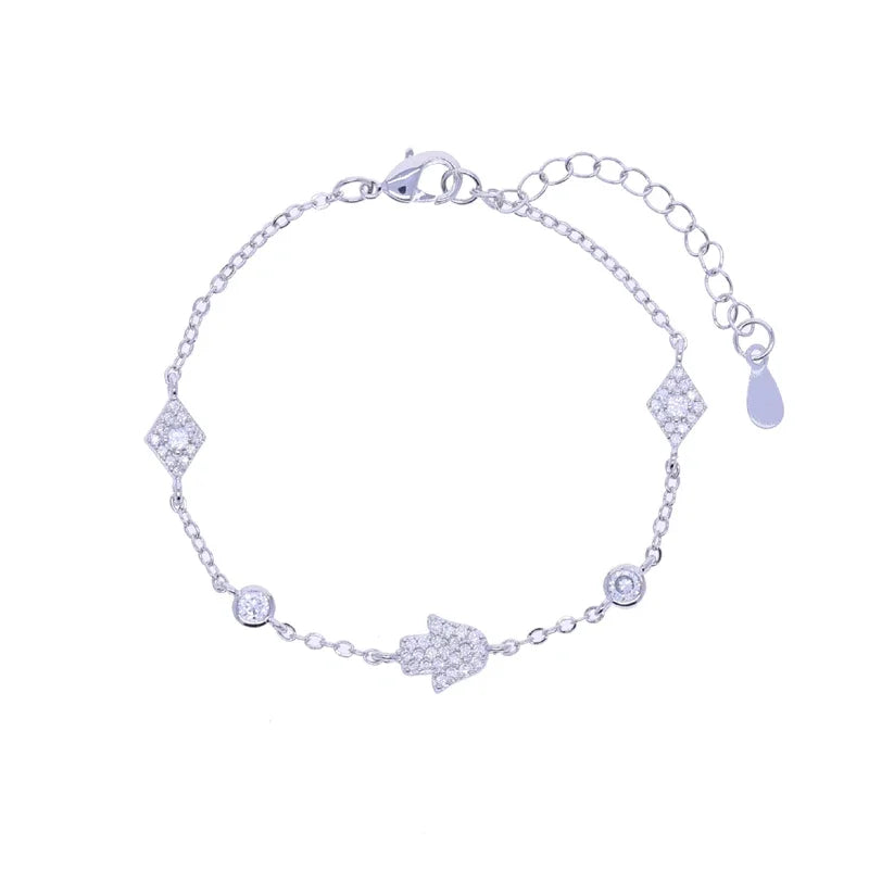Evil Eye Charm Link Bracelet