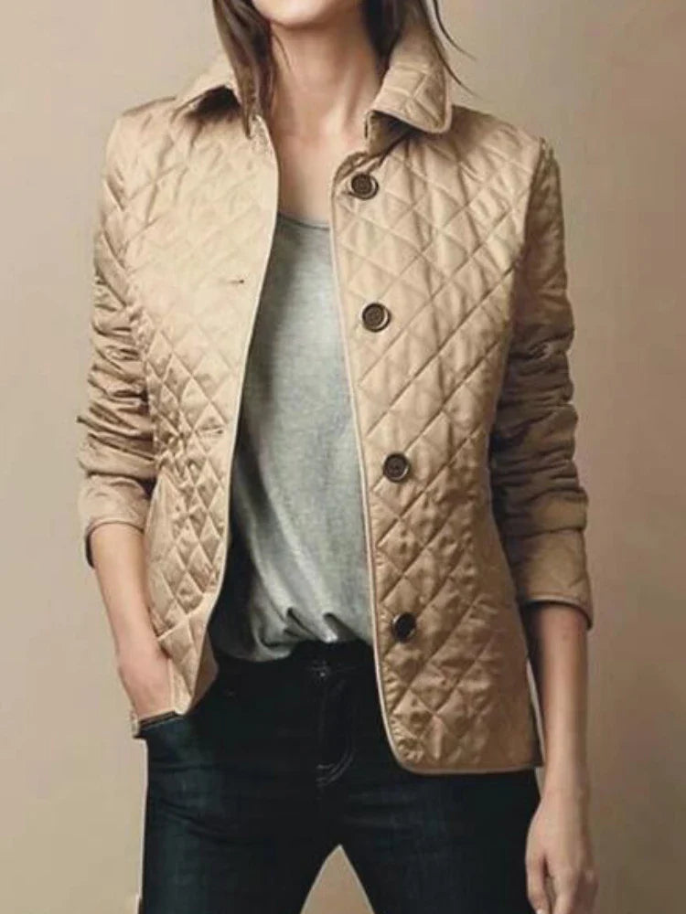 Elegant Quilted Winter Coat