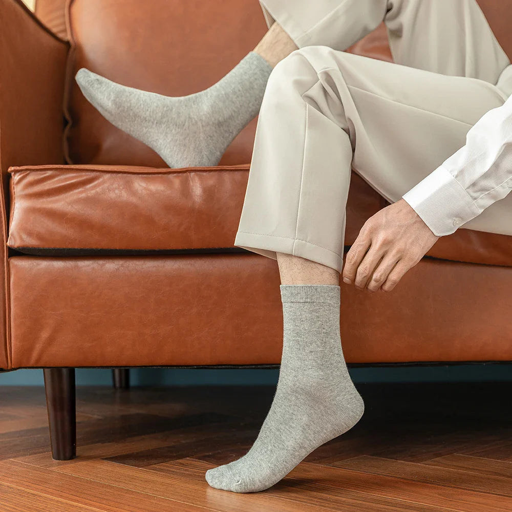 Soft Cotton Crew Socks