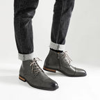 Ankle Leather Boots