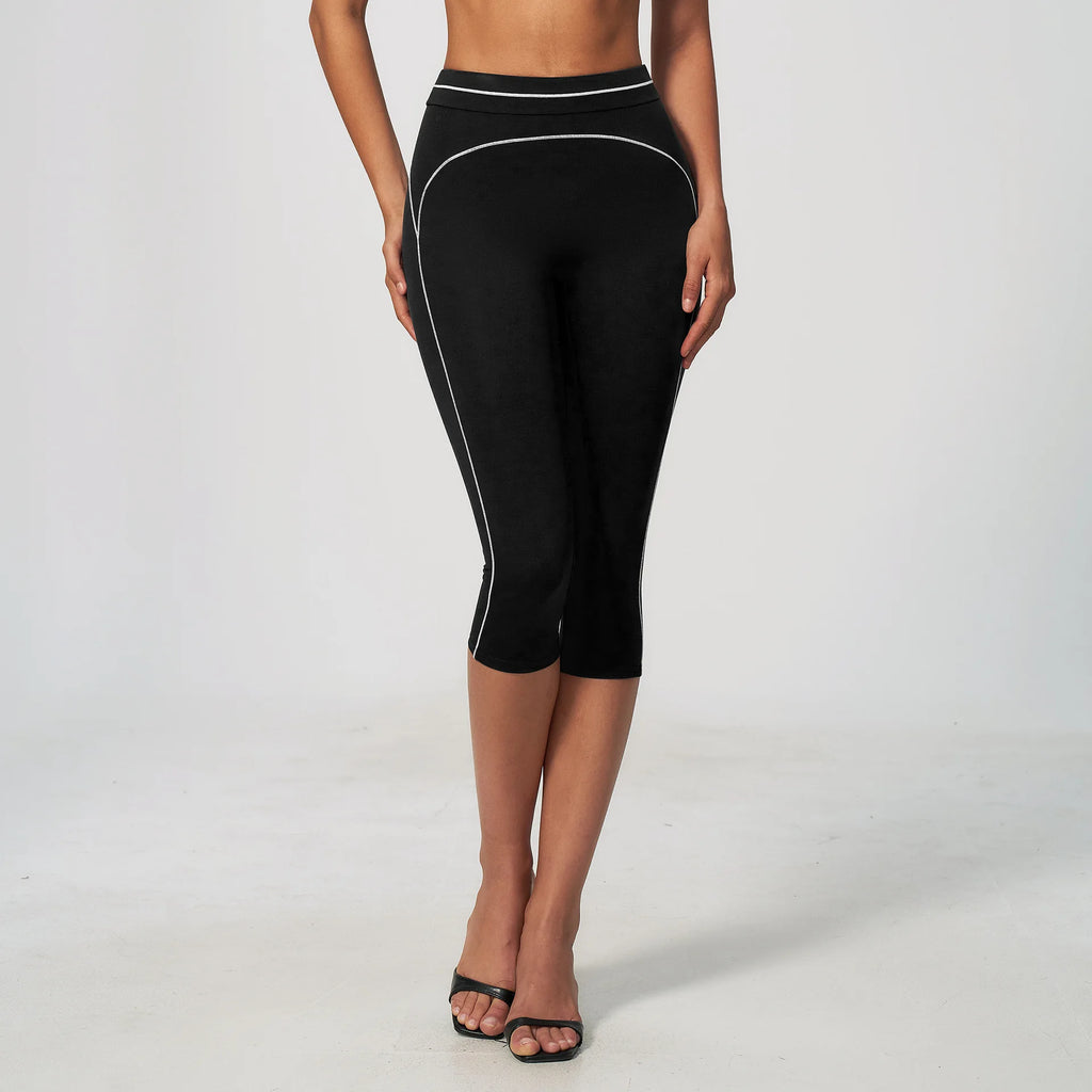 Quick-Dry Loose Capri Yoga Pants