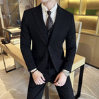 Three-Piece Work Wedding Tuxedo Suit