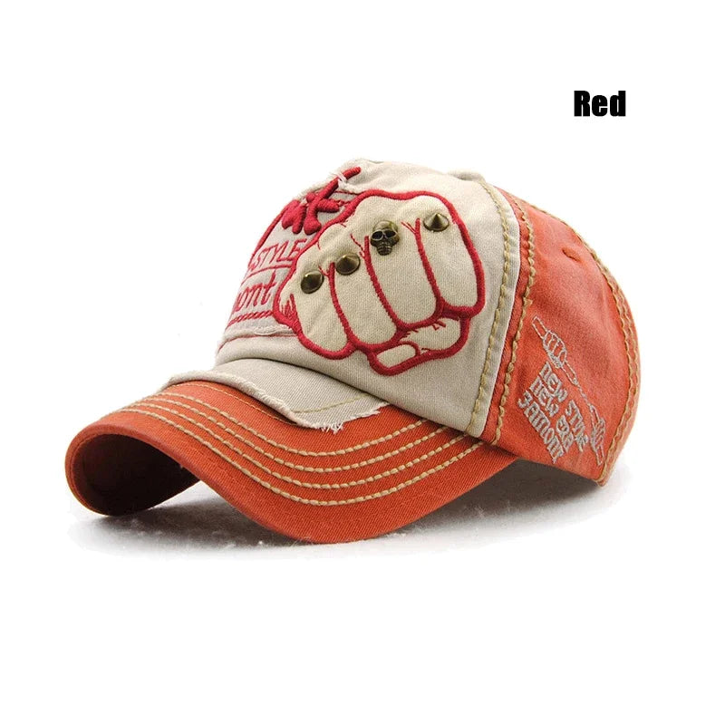 Fist Rivet Baseball Cap