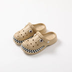 Crocodile Print House Clogs