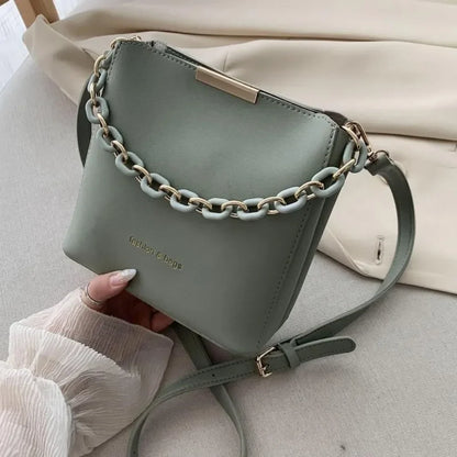 Women's Leather Chain Bag