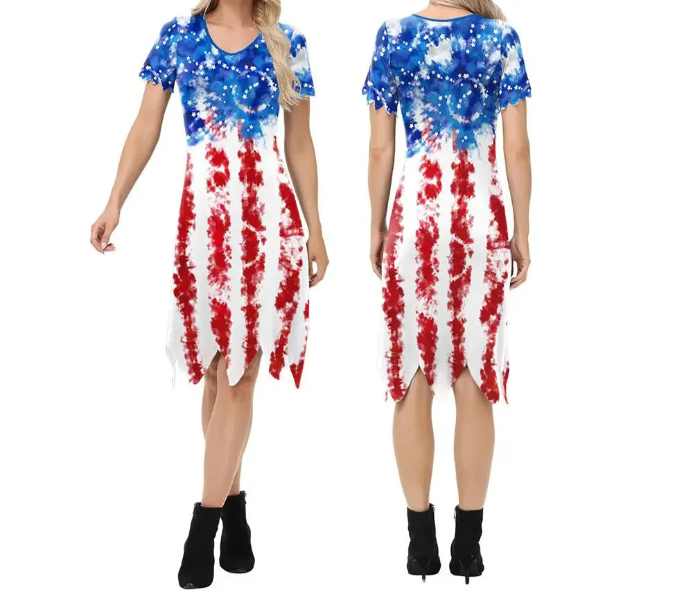 American Flag Party Outfit
