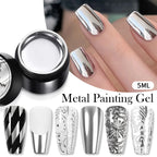 BORN PRETTY Silver Metal Effect