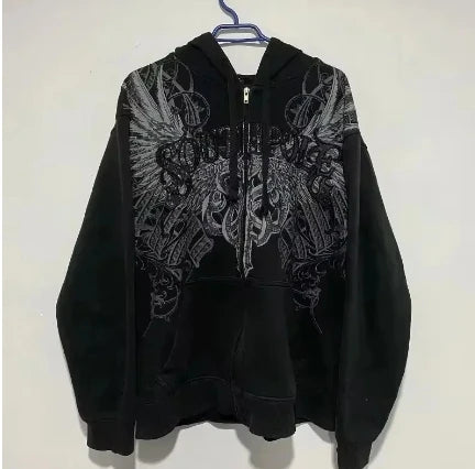 Y2K Zipper Hoodie