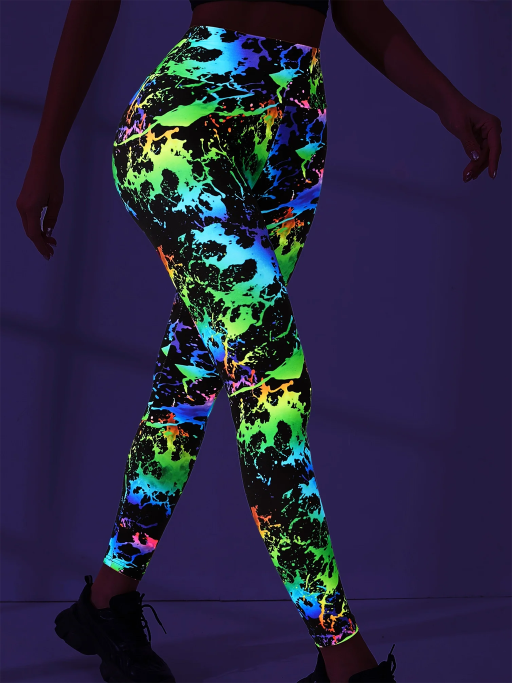 Digital 3D Print Fitness Leggings