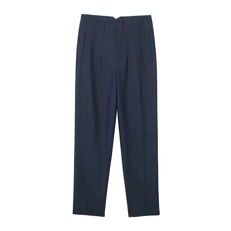 High Waist Slim Pencil Pants