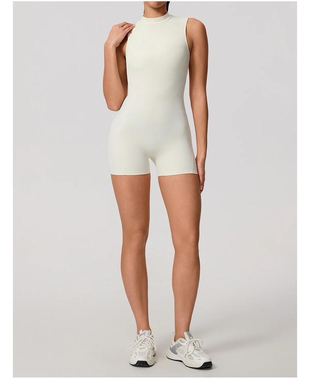 High Waist Scrunch Sports Jumpsuit