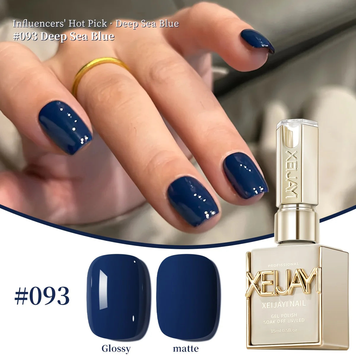 XEIJAYI Purple Gel Nail Polish