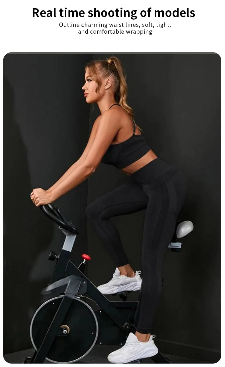 Nylon Geometric Print Sleeveless Two-Piece Yoga Set