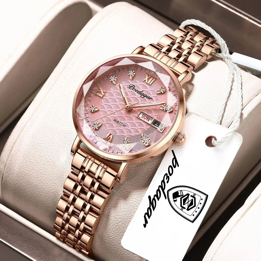 Luminous Steel Watch