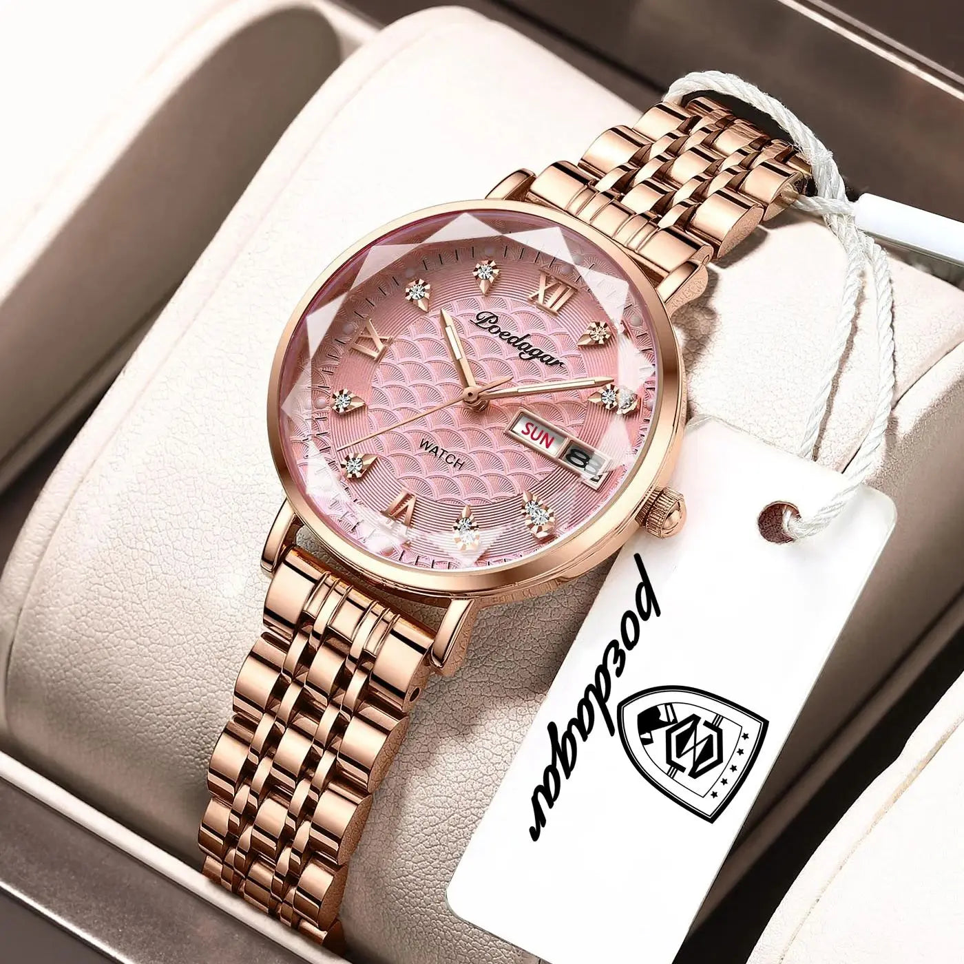 Luminous Steel Watch