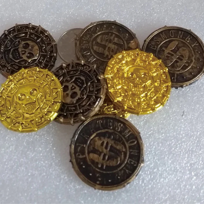 Halloween Pirate Gold Coins