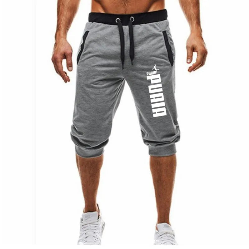 Elastic Waist Jogging Shorts