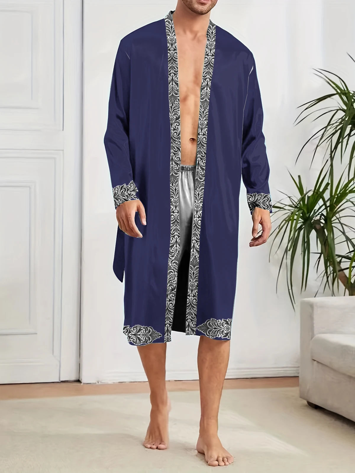Digital Printed Fun Sleeping Bathrobe