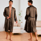 Robe Shorts Pajamas Set Bathrobe