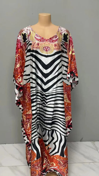 Loose Waist Long Dress